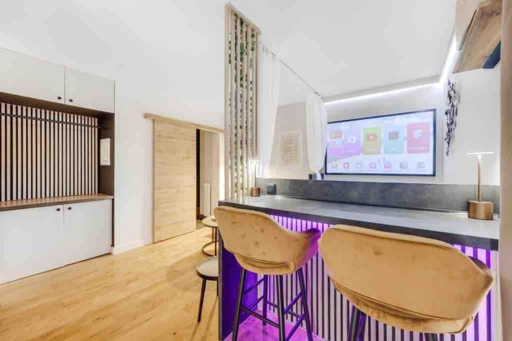 Appartement Panorama - A Seulement 15 Minutes Des Champs-Elysees Clichy Exteriör bild